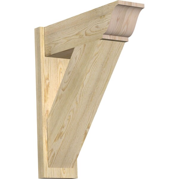 Ekena Millwork Traditional Rough Sawn Traditional Outlooker, Douglas Fir, 8"W x 26"D x 30"H OUT08X26X30TRA01RDF - main